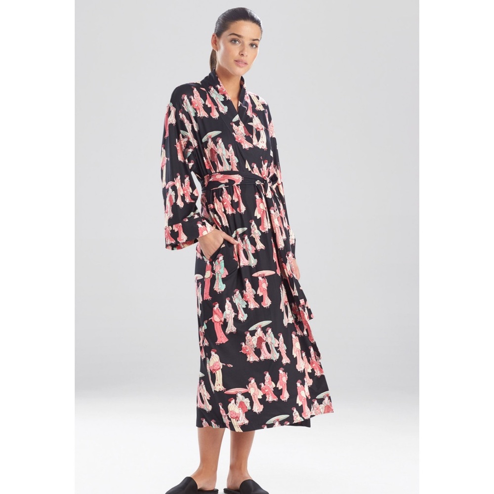 N Natori Geisha Knit Robe